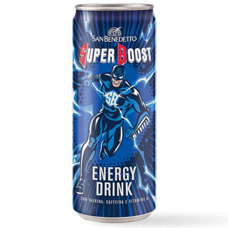 San Benedetto Super Boost Energy Drink 0,33 lattina