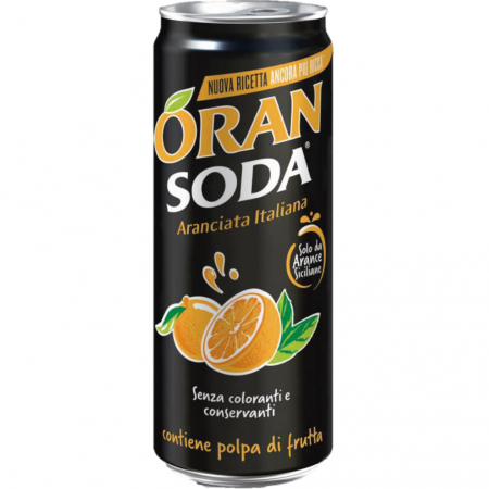 Oransoda 0,33 Lattina Sleek