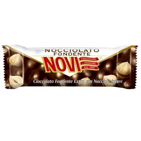 Novi Barretta Nocciolato Fondente 30gr