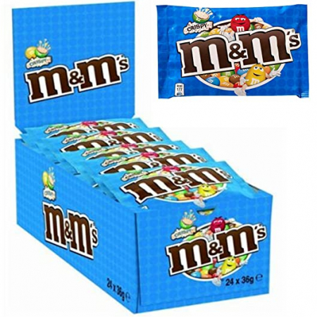 M&M's Crispy 36gr Espositore