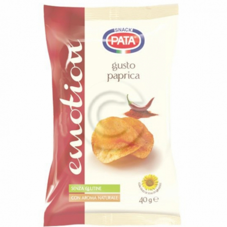 Patatine Pata Emotion Paprica Gr.40