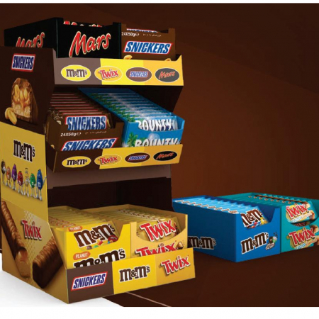Mars Cassa Display Espositore 2025 (prodotto invernale)