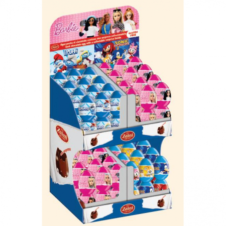 Zaini Espositore Ovetti Misto 144 pezzi (Prodotto invernale)