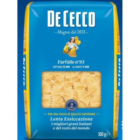 De Cecco Farfalle n°93 gr.500