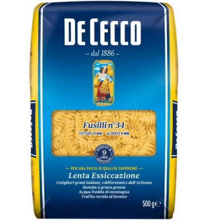 De Cecco Fusilli n°34 gr.500