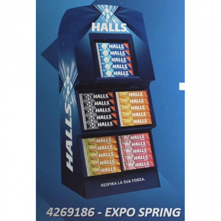 Halls Espositore Primavera 2026 100pz