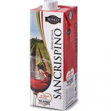 Sancrispino Vino Da Tavola Rosso 1,0 Brick