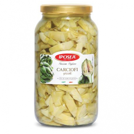 Carciofi a Spicchi Sott'Olio Iposea Kg.1,7