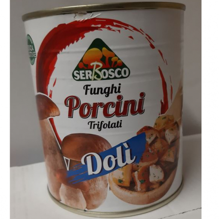 Funghi Porcini Trifolati Dolì Serbosco Gr.850