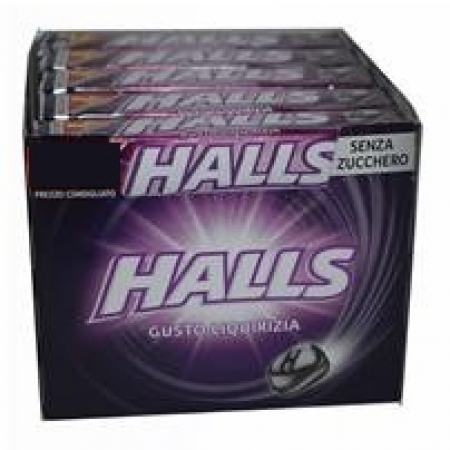 Halls Liquirizia Senza Zucchero Stick